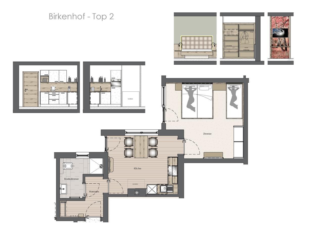 Birkenhof Apartment Zell am Ziller Exterior photo