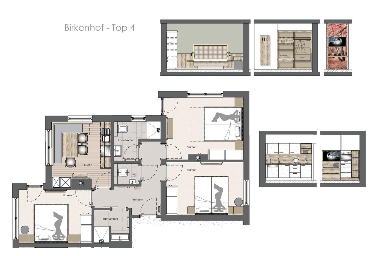 Birkenhof Apartment Zell am Ziller Exterior photo