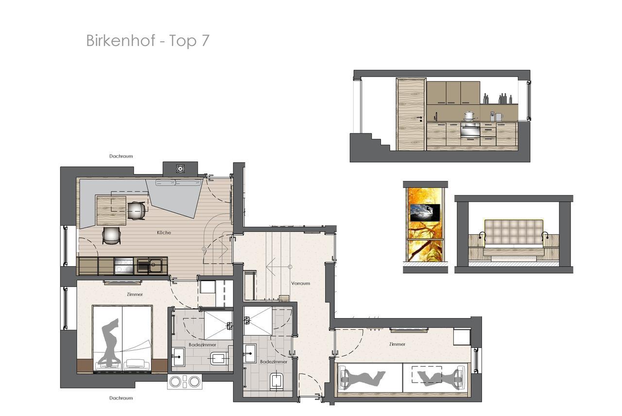 Birkenhof Apartment Zell am Ziller Exterior photo