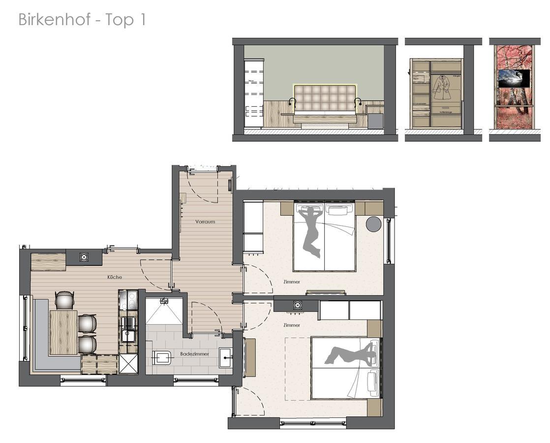Birkenhof Apartment Zell am Ziller Exterior photo
