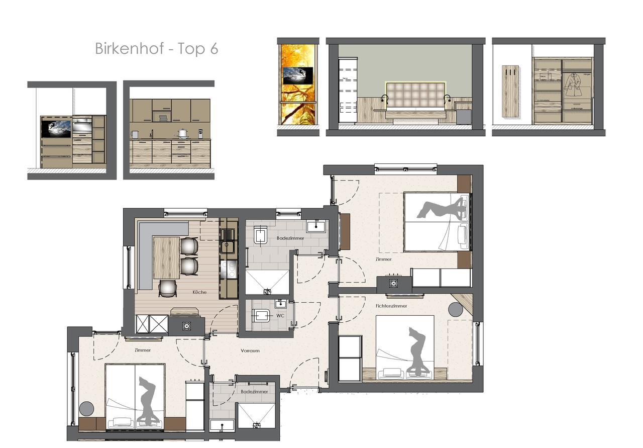 Birkenhof Apartment Zell am Ziller Exterior photo